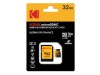 KODAK mSD 32GB UHS-I U3/V30/A1 Y/R/B Card+Adapter